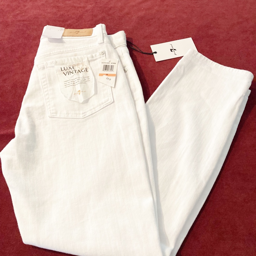7 FOR MANKIND JOSEFINA JEANS SIZE 26
